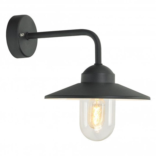 Vansbro 1 Light Wall Lantern Black