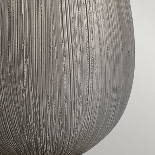 Harrow Table Lamp Silver with Hepplewhite (light grey) Shade